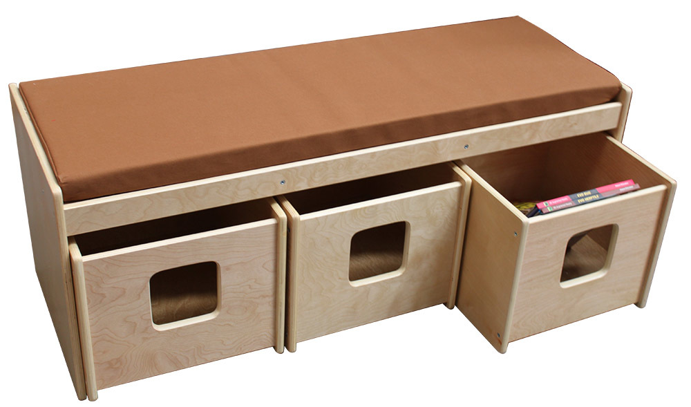 Billy Kidz Sofa Bench with Three Storage Bins