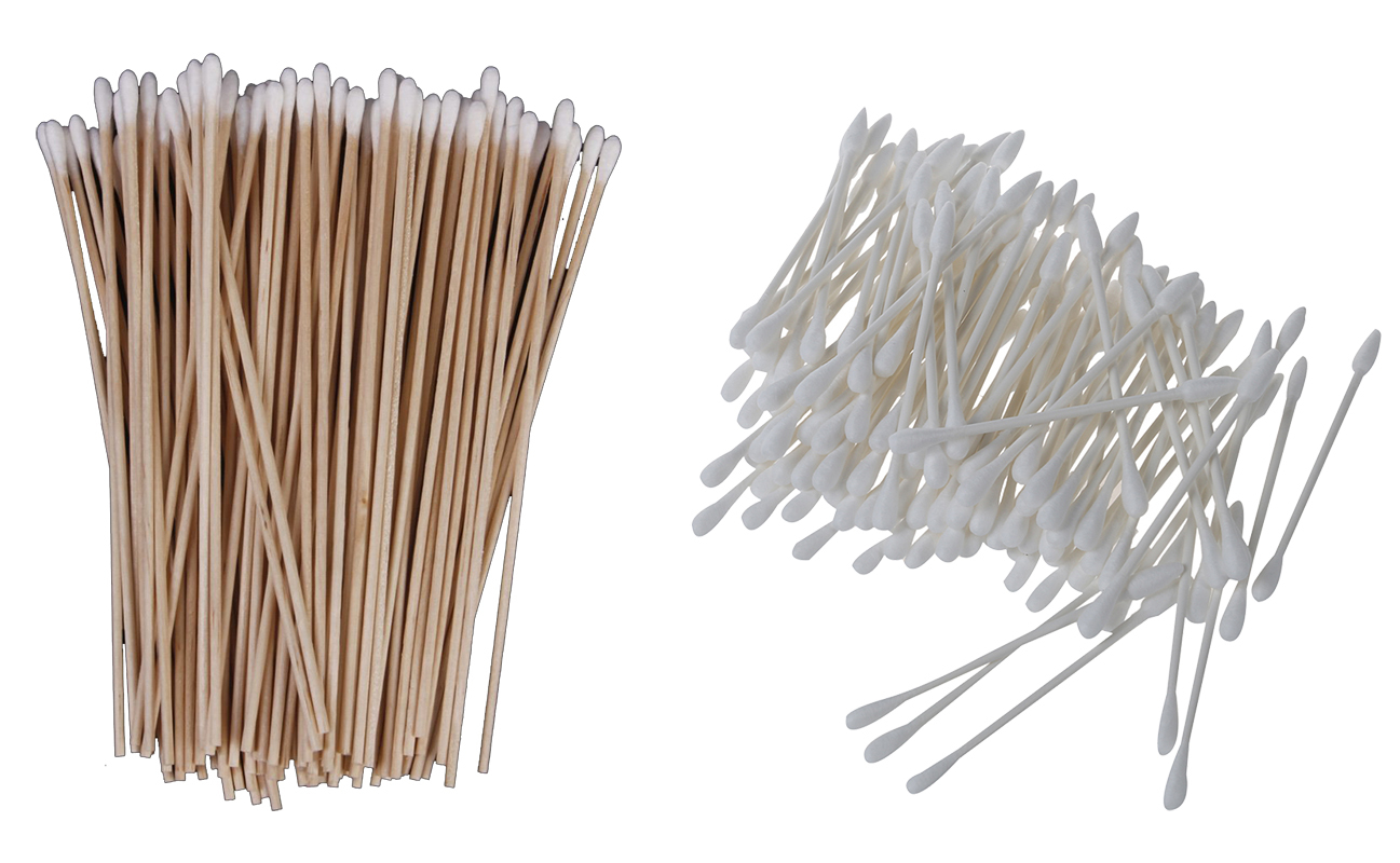 Cotton Tips Single End 15cm 100pk