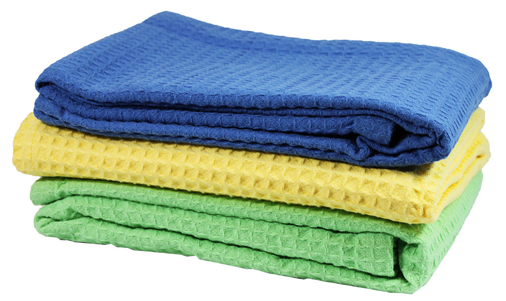 Cotton Thermal Blanket Yellow