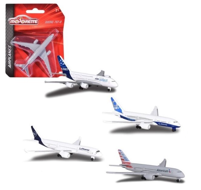 Majorette Vehicles - Airplanes 4pk