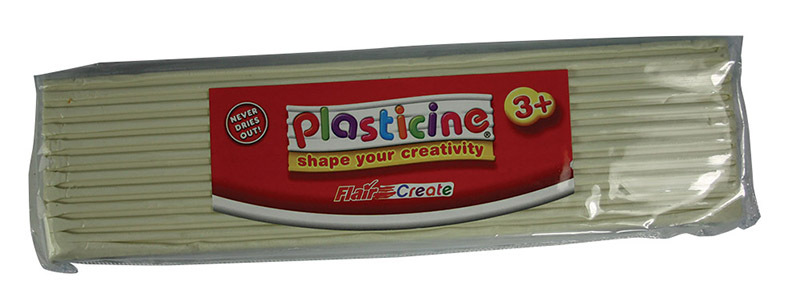 *Plasticine 500g - White
