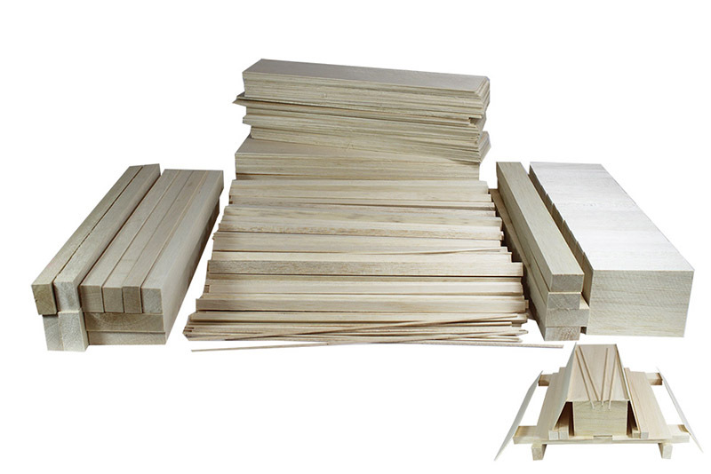 Balsa Wood Assorted No 1 School Pack