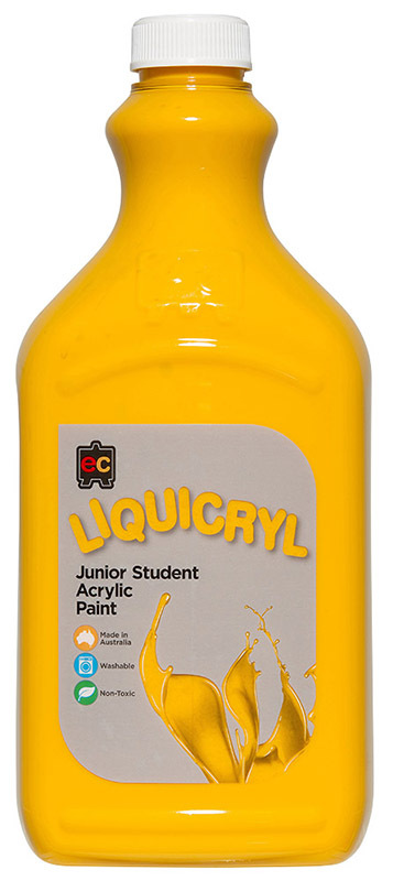 EC Liquicryl Paint 2L - Warm Yellow