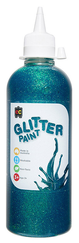 EC Glitter Paint 500ml - Turquoise