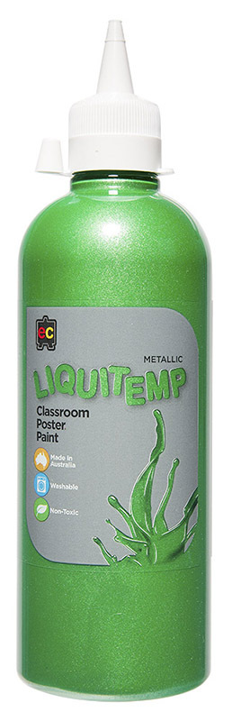 EC Liquitemp Metallic Paint 500ml - Green