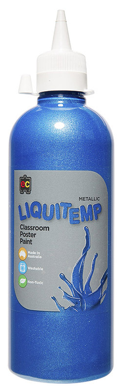 EC Liquitemp Metallic Paint 500ml - Blue