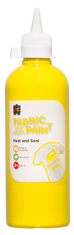 EC Fabric & Craft Paint 500ml - Yellow