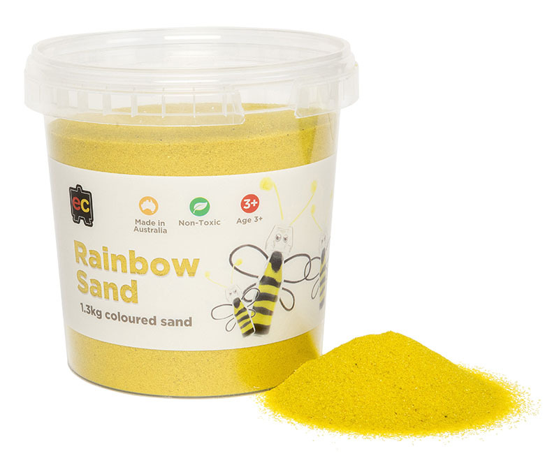 Craft Sand 1.3kg - Yellow