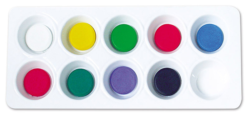 Paint Blocks Small Set - Assorted Colours Palette