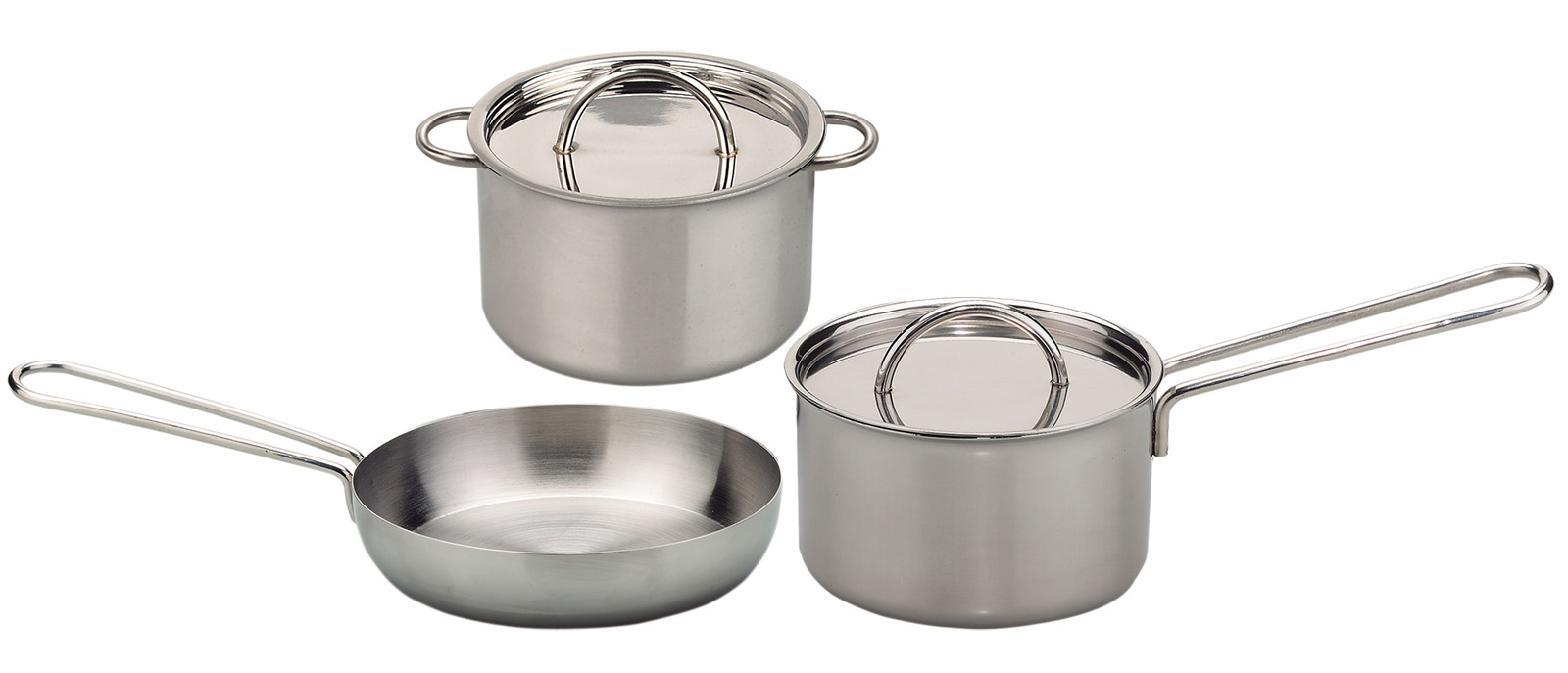 Gluckskafer Stainless Steel Cookware - Set 5pcs