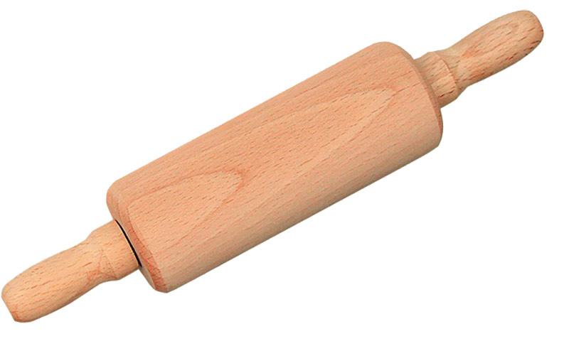 *Gluckskafer Baking Accessories - Rolling Pin With Steel Axle 17cm