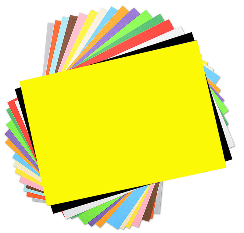 Cover Paper 125gsm A4 210 x 297mm 500pk - Assorted Colours