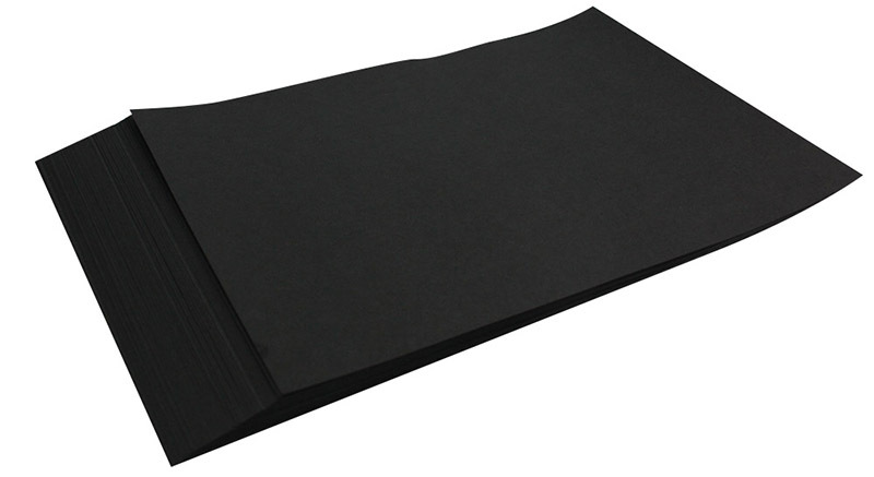 Black Cardboard 210gsm - A4 100pk