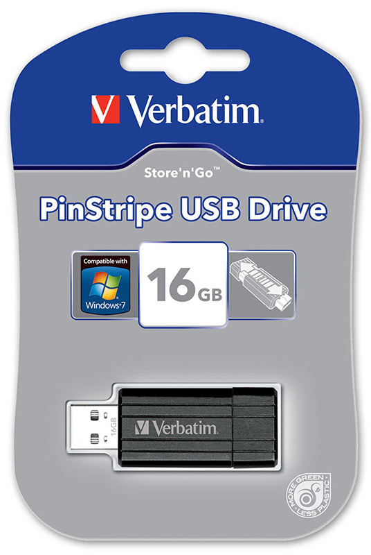 *Verbatim Store'N'Go Pinstripe USB Drives - 16GB