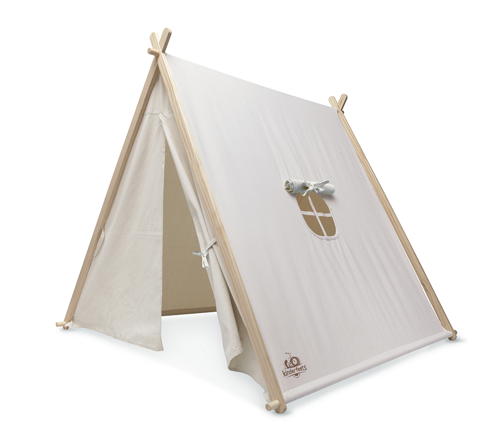 Cotton Play Tent With Timber Frame