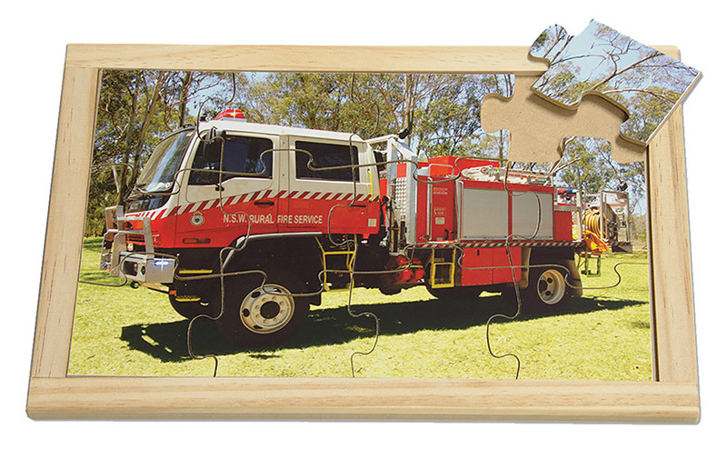 Emergency Services Puzzle - Fire Truck 12pcs