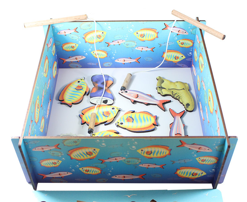 Tuzzles Magnetic Environmental Fishing Game