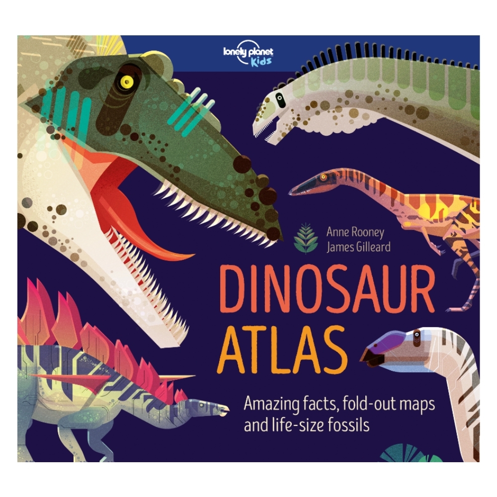 Lonely Planet Kids Dinosaur Atlas - Hardcover Book