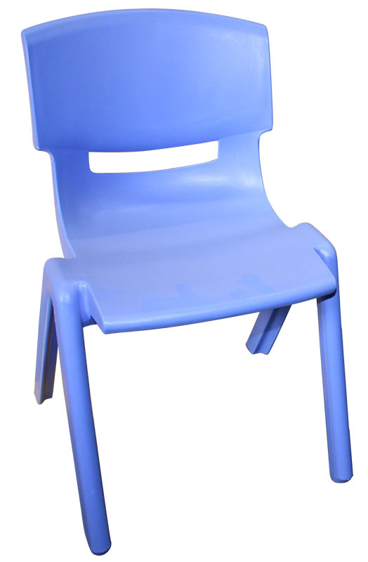 *Billy Kidz Resin Stackable Chair Blue - 33.5cm