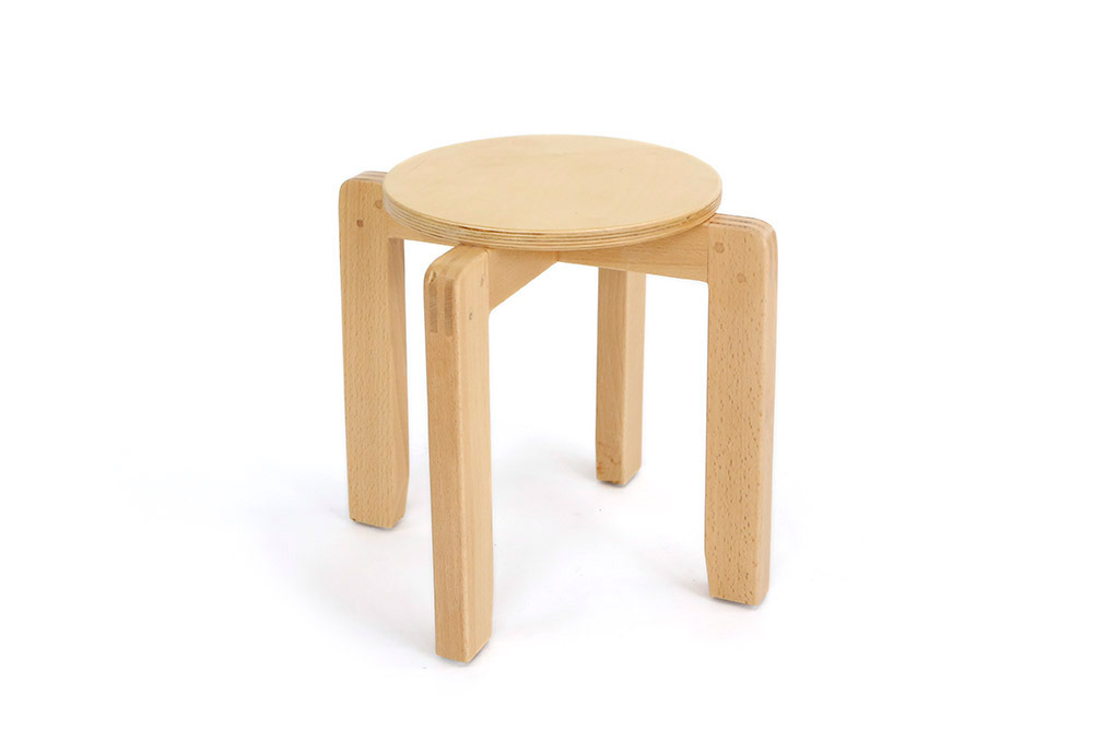 *Round Stool - Seat Height 31cm - SECONDS