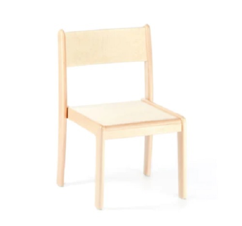 Deluxe Beechwood Timber Chair - 35cm Seat Height - ADULT
