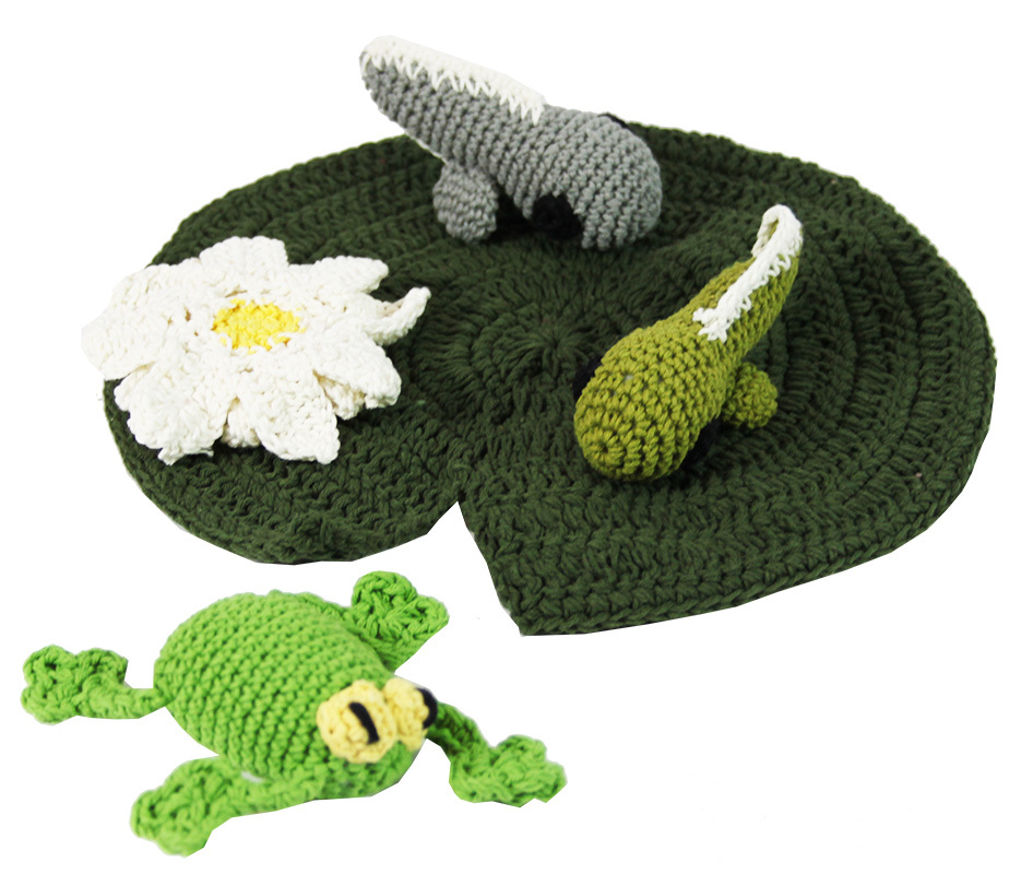 Australiana Crochet Set - Kakadu Frog Life Cycle