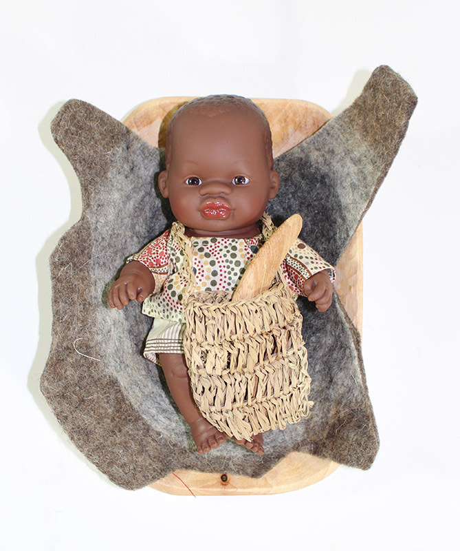 Coolamon Indigenous Baby Set - Boy 21cm