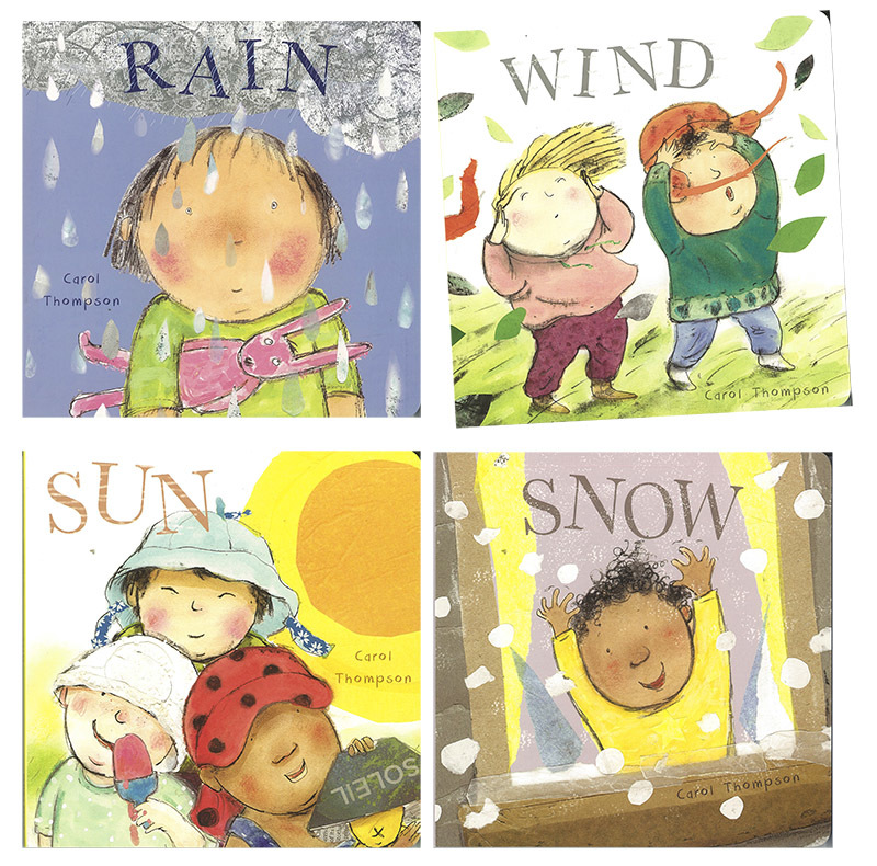 Whatever The Weather Baby Board Book - Set of 4