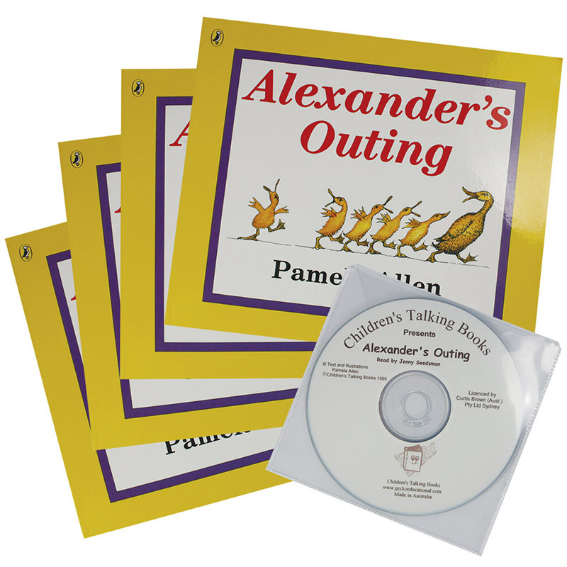 Alexander's Outing - CD and 4 Book Set