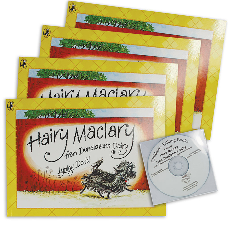 Hairy Maclary - CD and 4 Book Set