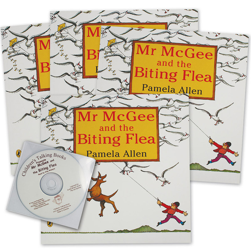 Mr McGee and the Biting Flea - CD and 4 Book Set