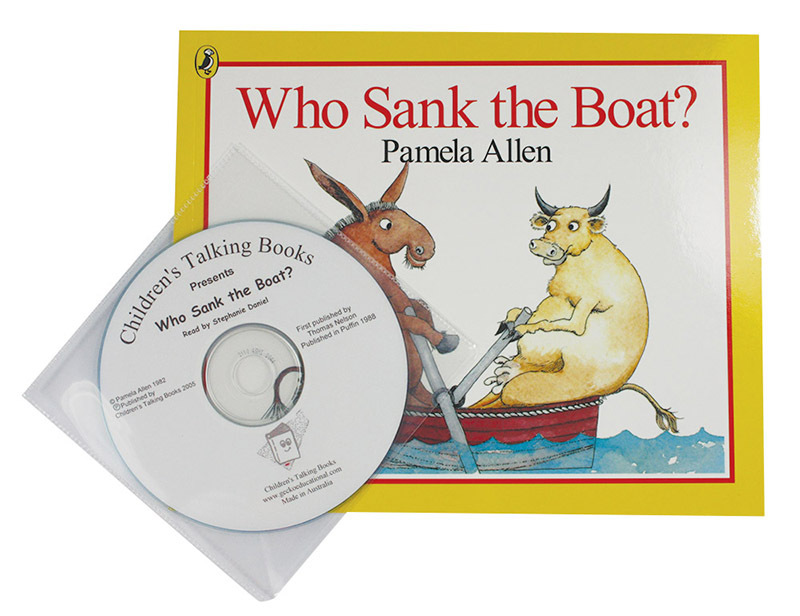 Who Sank the Boat? - Book and CD