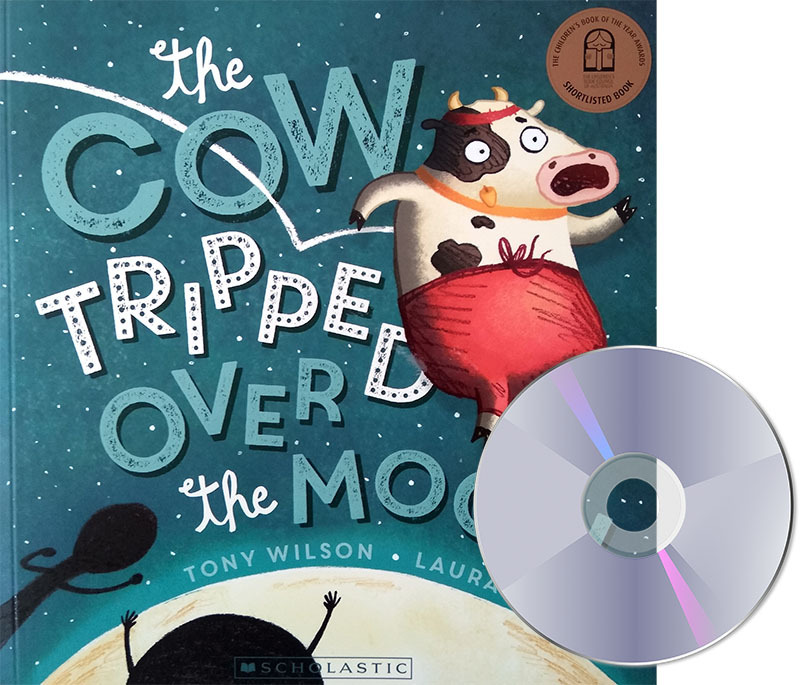 The Cow Tripped Over The Moon - Book and CD