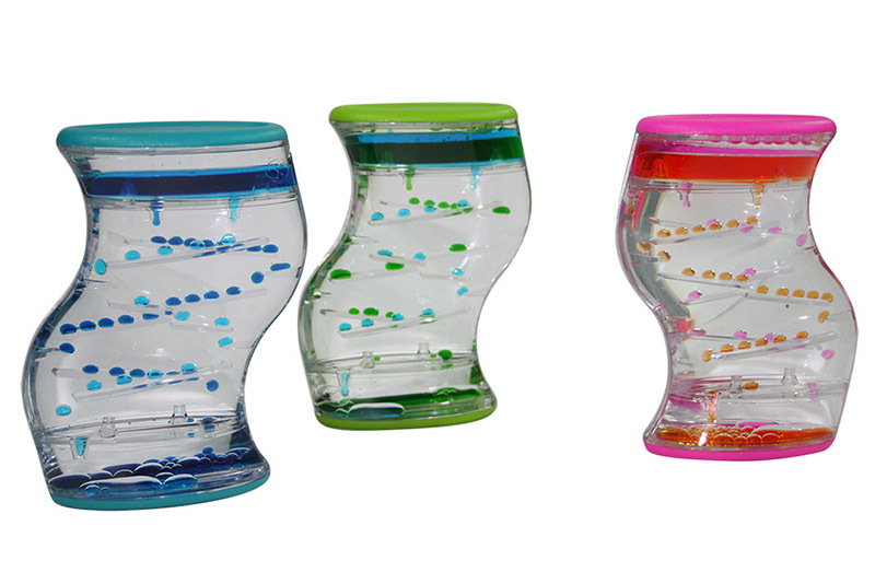 Sensory Dual Colour Liquid Tube 3pk 8.5 x 12.5cmH