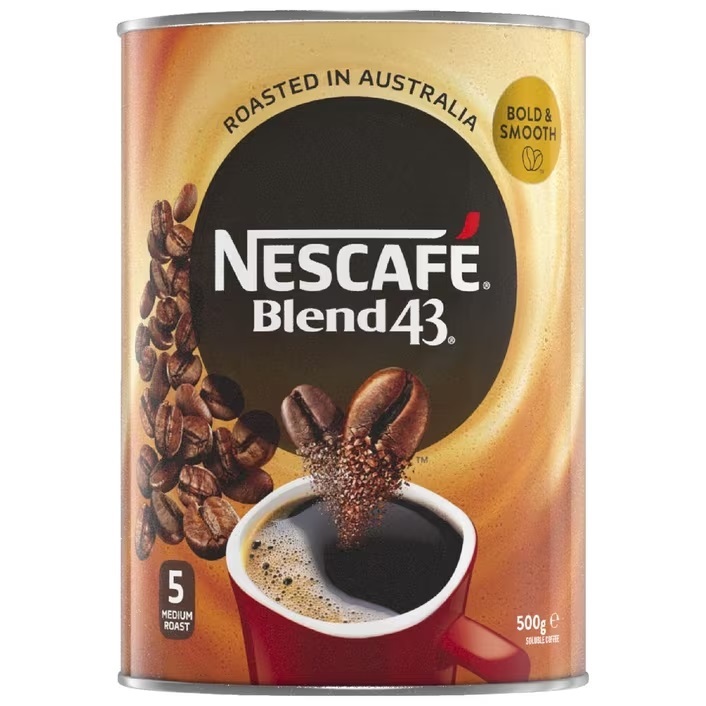 Nescafe Coffee Blend 43 - 500g Tin
