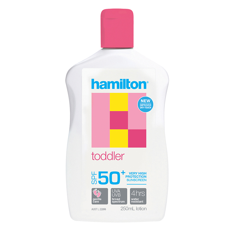 Hamilton Sunscreen Toddler Lotion SPF50 250ml