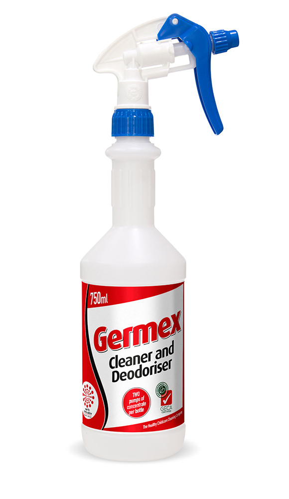 Solo Pak Germex - Empty 750ml Labelled Spray Bottle