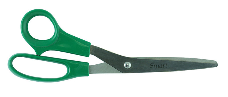 Office Economy Adult Scissors - Left Handed Green 210mm