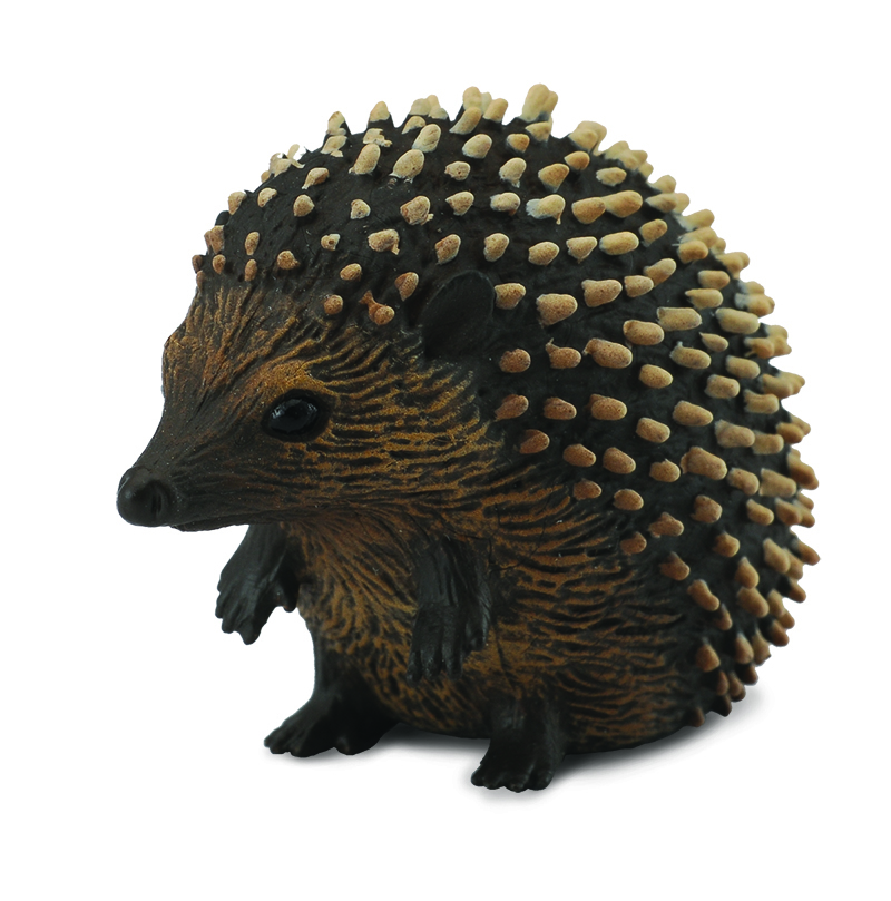 CollectA Woodland Life Replica - Hedgehog 4 x 3cmH