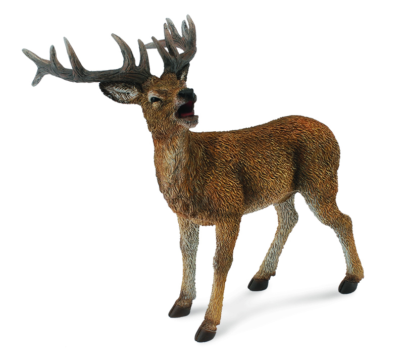 CollectA Woodland Life Replica - Red Deer Stag 10 x 11cmH