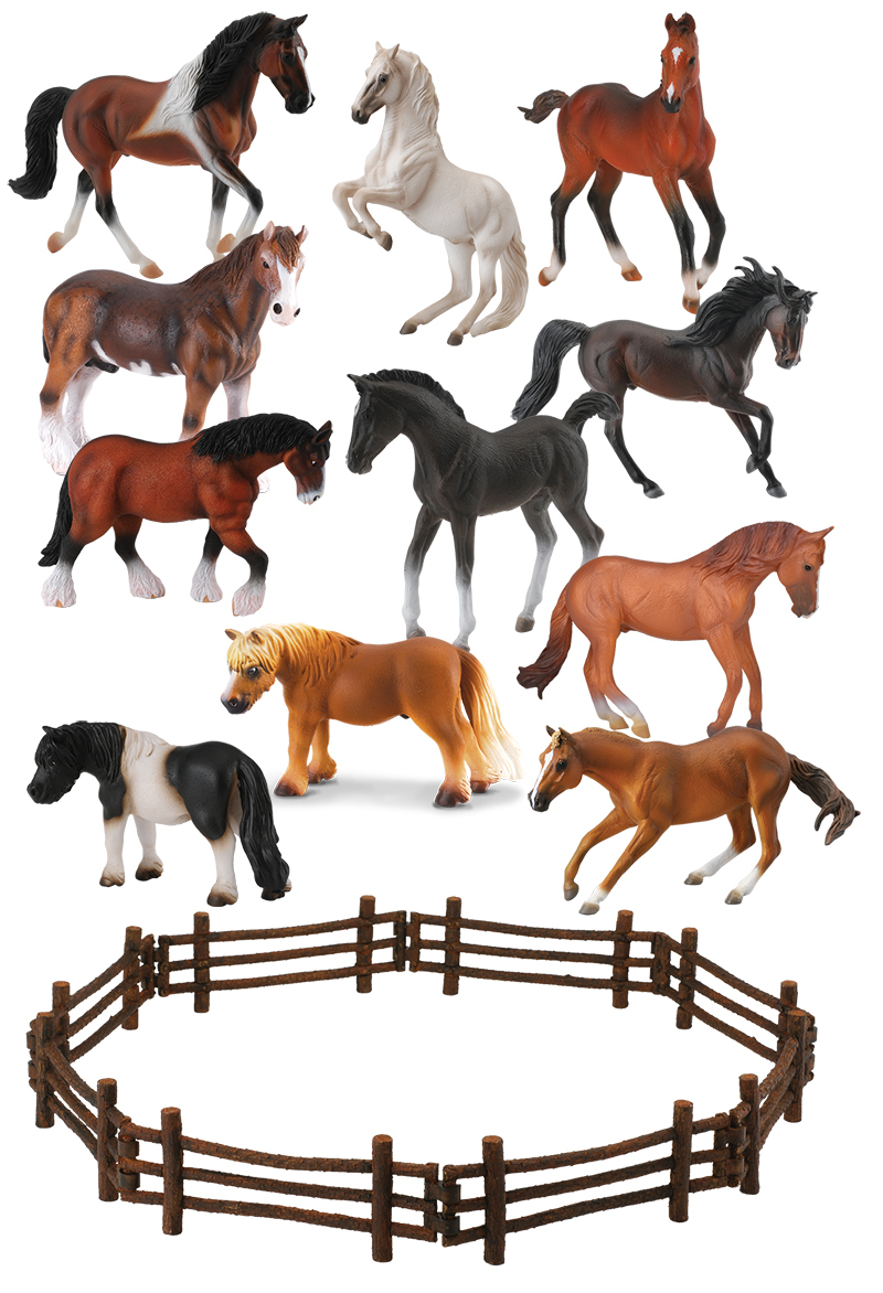 CollectA Horse Life Replica - Set of 10
