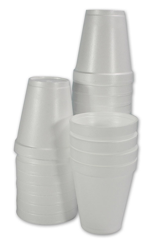Foam Hot Drink Cups 237ml 1000pk