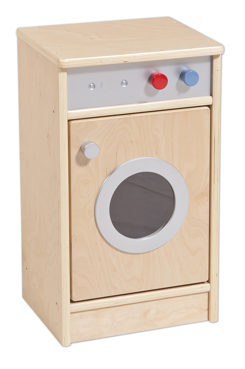 Birch Natural Role Play Toddler Kitchen Set - Washing Machine