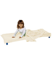 *SPECIAL: Sleep Bed/Mat Combination Sheet Set (IPNO) - Cream (Ecru)