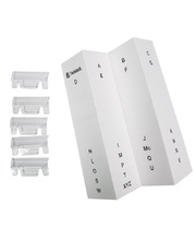 *SPECIAL: Crystalfile Suspension File - Clear Plastic Tabs 50pk