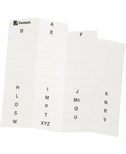 *SPECIAL: Crystalfile Suspension File - White Paper Tab Inserts 52pk
