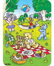 *SPECIAL: Tuzzles Hidden Image Puzzle/Game - Bears in the Park 48pcs