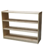 Billy Kidz Birch Medium Storage Unit 76cmH - 3 Shelf Cabinet Open Back