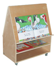 Birch Mobile Teacher's Station - With Castors & Whiteboard