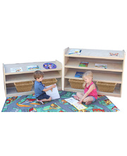 *SPECIAL: Birch Standard Sloping Storage Unit - Closed Back (Assembled)